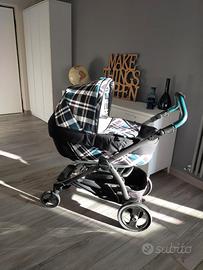 TRIO PASSEGGINO PEG PEREGO BOOK 51 TARTAN