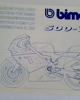 Manuale istruzioni per l'uso Bimota 500 Vdue