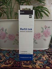 Inchiostro nero per ricarica cartucce stampante