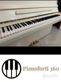 pianoforte verticale Samick bianco