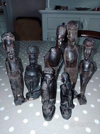 STATUETTE ARTE AFRICANA Tribù MAKONDE-TANZANIA