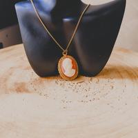 collana con Cameo vintage 