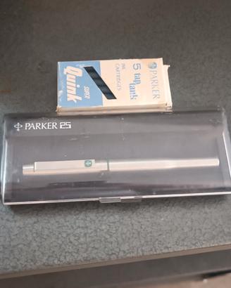  stilografica parker 25 e Mont Blanc 