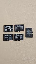 micro sd 32 gb 8 gb 4 gb memoria esterna