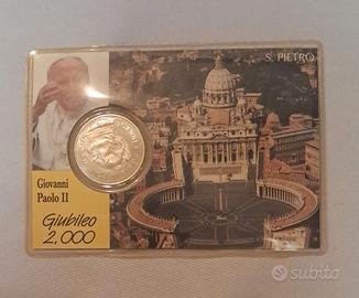Medaglia Giubileo 2000 Papa Giovanni Paolo II