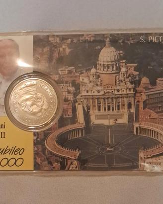 Medaglia Giubileo 2000 Papa Giovanni Paolo II