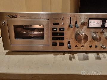 Technics 676 Stereo Cassette deck-Mangiacassette