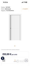 Porta scorrevole 80x210 nuova