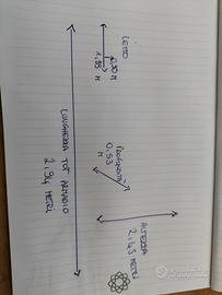 Cameretta bambini con doppio letto estraibil