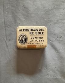 Scatola in latta, la pasticca del Re Sole,anni ‘50