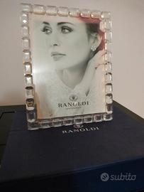 Cornice portafoto in cristallo Ranoldi