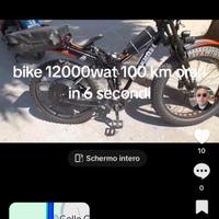bici elettrica 12000 watt