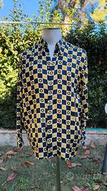 Gianni Versace Camicia uomo 100% Seta Vintage L 6