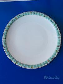 Piatto Piano Decorato "Dettagli" in Ceramica