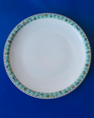 Piatto Piano Decorato "Dettagli" in Ceramica