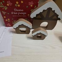 Tris casette in legno thun