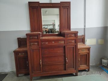 comò  con specchiera