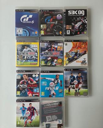 PS3 giochi e console