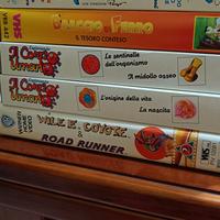  7 VHS cartoni animati 