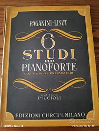 SPARTITO MUSICALE PER PIANOFORTE - EDIZIONE CURCI