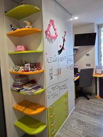 Cameretta per bambini 2 posti letto Colombini