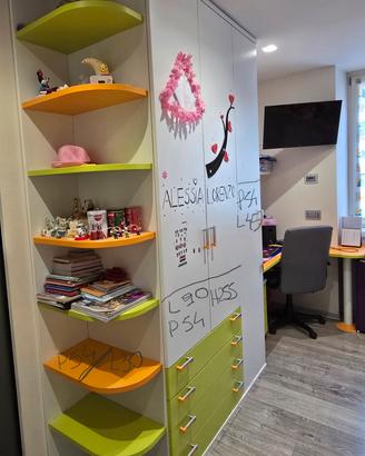 Cameretta per bambini 2 posti letto Colombini