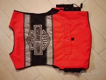 Gilet arancio Harley davidson