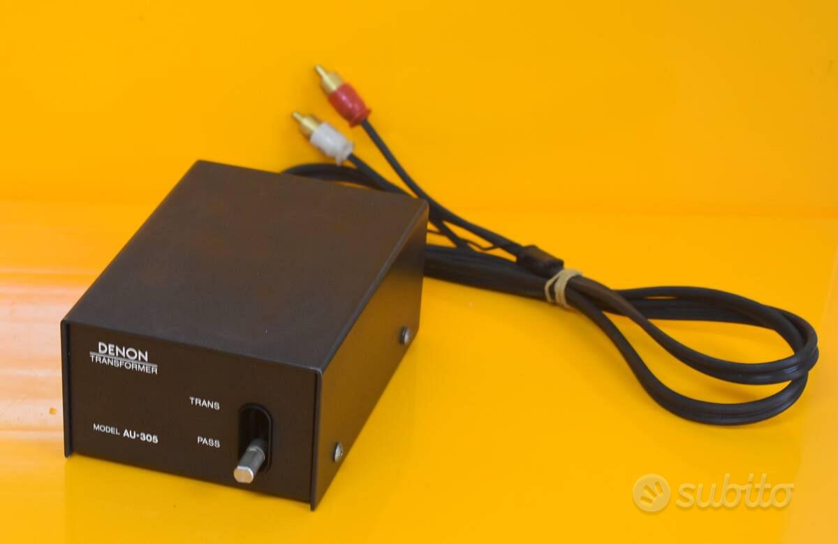 DENON AU-305 STEP-UP TRANSFORMER PER MC CARTUCCE - Audio