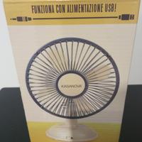 mini ventilatore da scrivania 