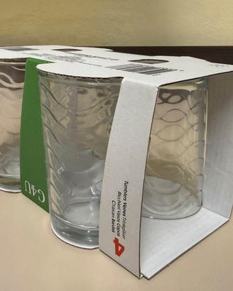 Bicchieri in vetro Glass4You 200 ml NUOVI