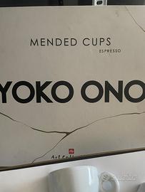 Tazzine caffè espresso Illy Yoko Ono - Mended cups