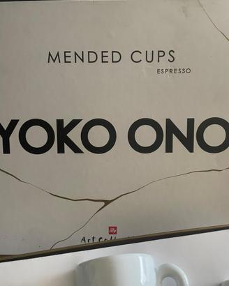 Tazzine caffè espresso Illy Yoko Ono - Mended cups