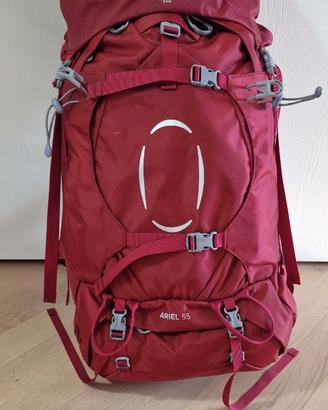 ZAINO OSPREY ARIEL 55 DONNA, IN GARANZIA