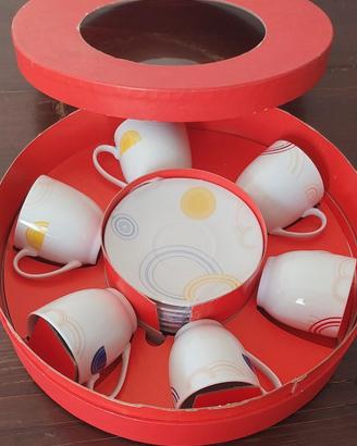 6 tazze da caffè NUOVE