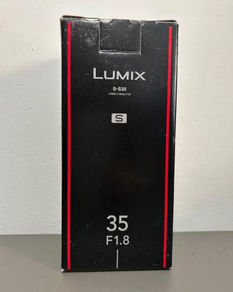 Panasonic Lumix S-S35 mm F1.8  Nuovo con garanzia.