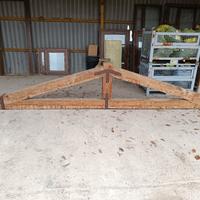 Capriata in legno telefono 335 78 74 088