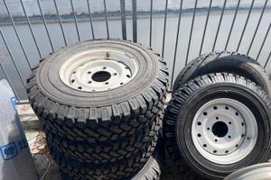 5 cerchi wolf defender gomme Michelin 7.50 R16 