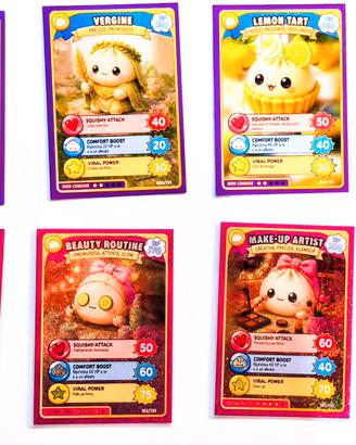 Squishy Dumpling Trading Cards Lotto 8