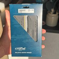 RAM 3600 MHz CL16 Crucial Ballistix