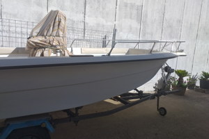 Barca open 5,50 con motore Johnson 737