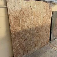 Pannello OSB3 quadrato 125x125 cm, 15 mm – Nuovo