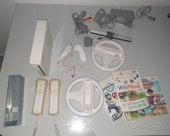 Wii bianca + accessori e giochi