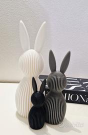 Set 3 Coniglietti Decorativi
