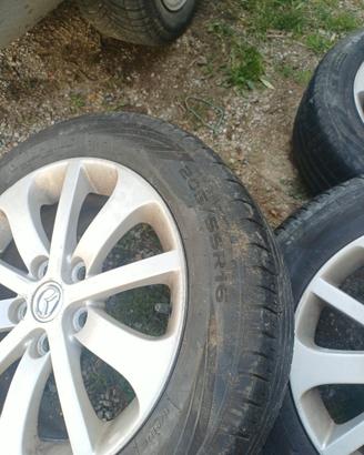 cerchi in lega  e gomme 
