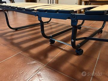 Letto brandina pieghevole 90x200