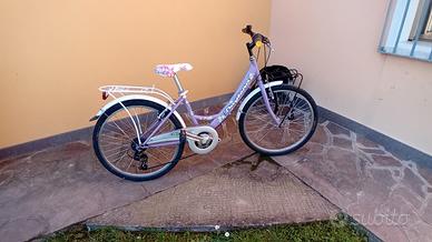 bici per ragazzina 24
