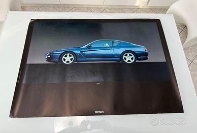 Poster originale Ferrari 456 GT 1993