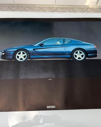 Poster originale Ferrari 456 GT 1993