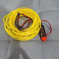 Striscia a led verde a incastro per auto
