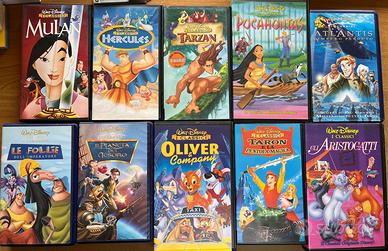 Lotto 10 VHS Disney originali – I Classici